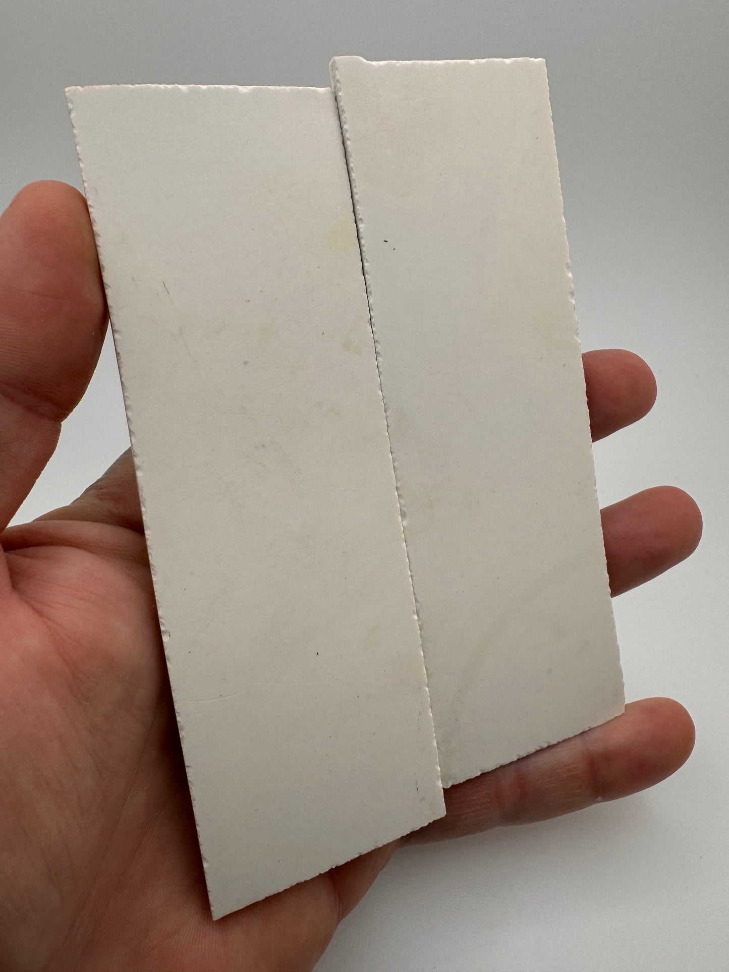 Antique White Philite Scales 5" x 1 1/2" x 1/8"