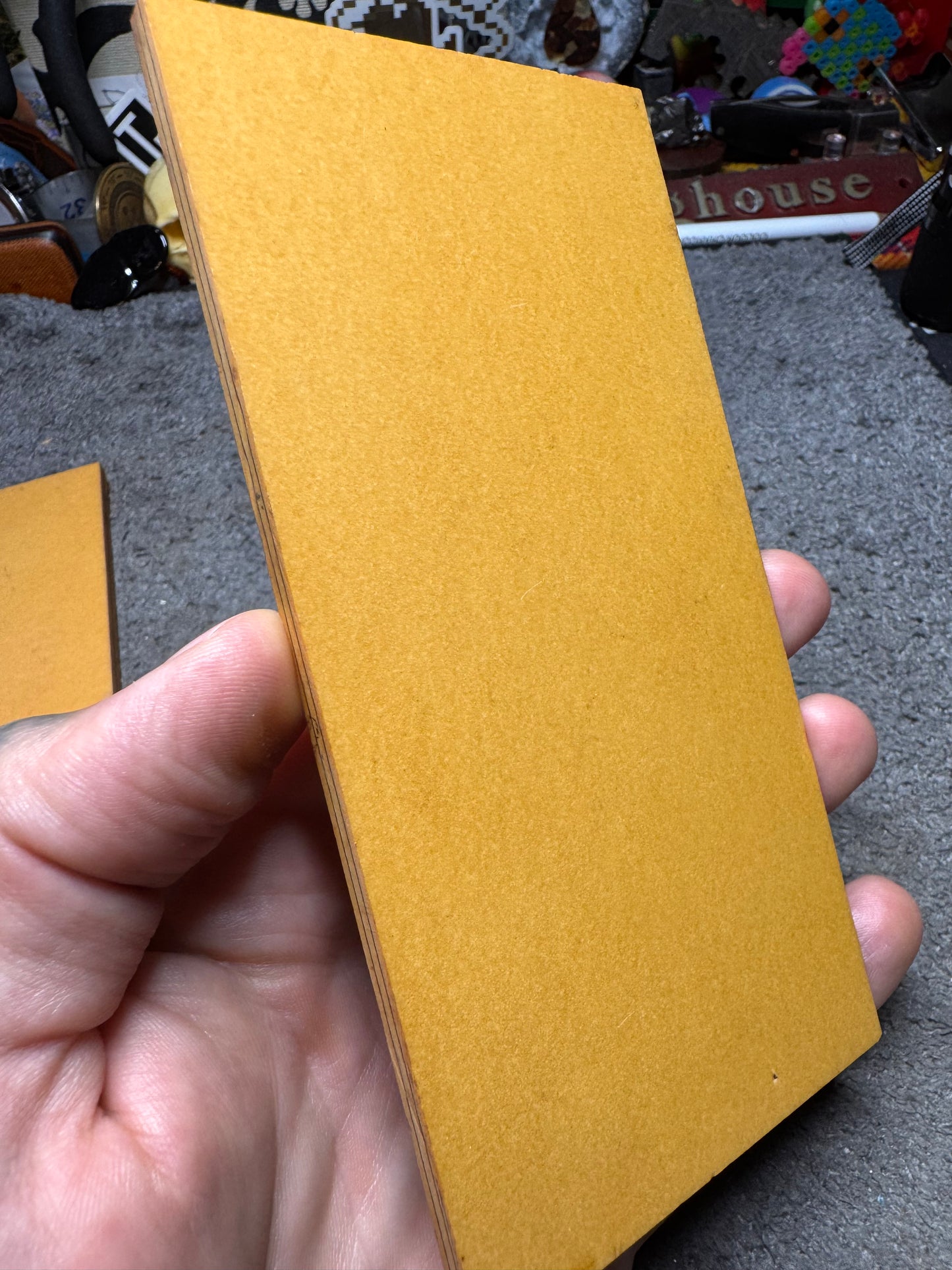 Westinghouse Antique Ivorite (Double Tan-Lined) 5 1/2” x 2 13/16” x .18”