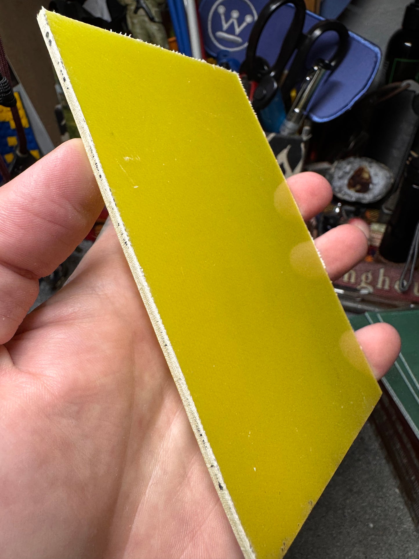 Vintage Lemon G10 5” x 3” x 1/8”