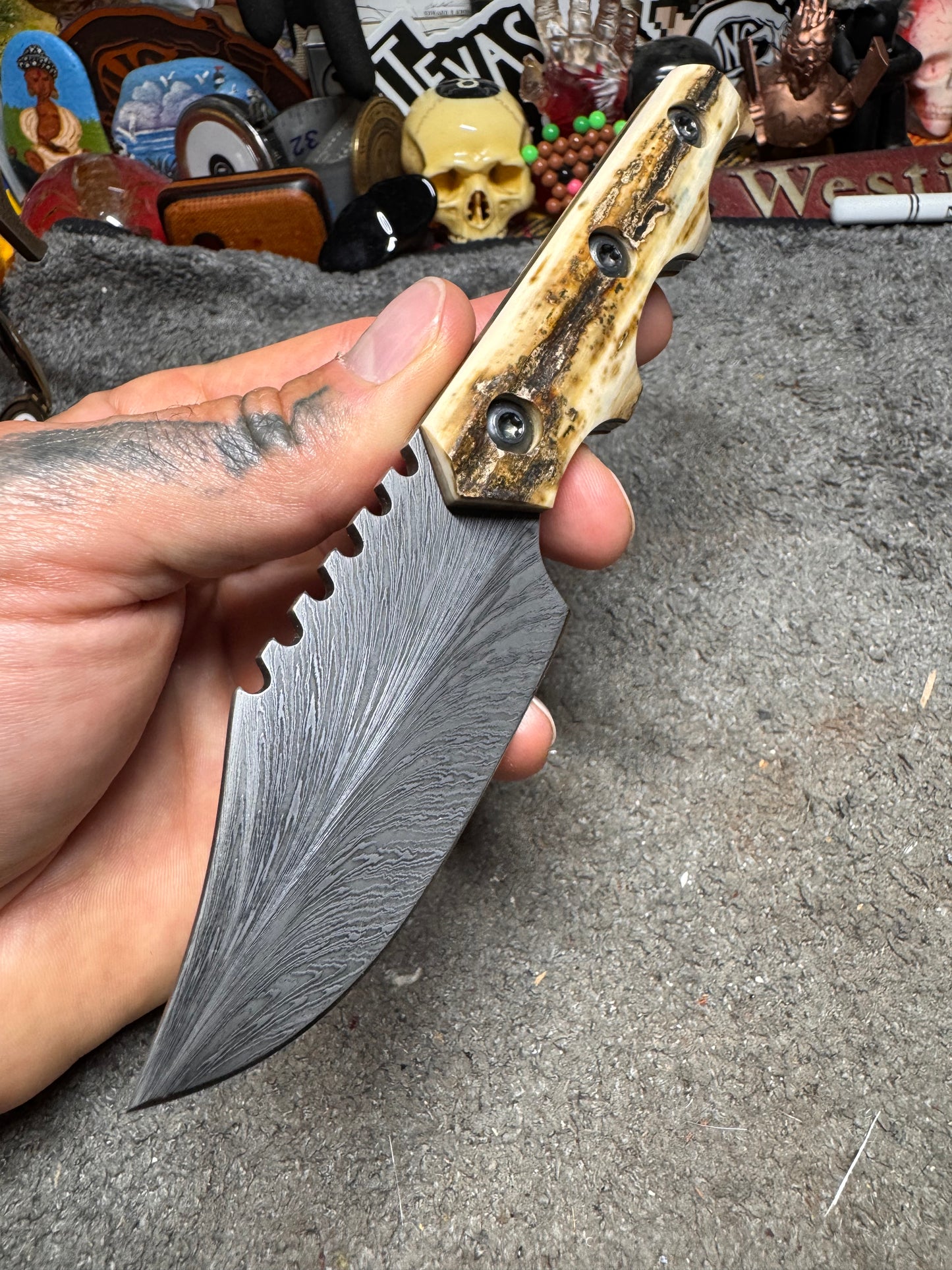 Deville Shadow Feather/Woolly Mammoth HawkEye Bowie