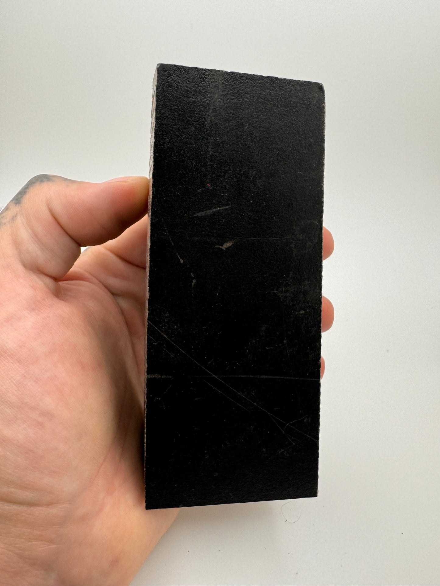 Vintage Allied Signal Lined Black Paper Block 5" x 1 3/16" x .6"