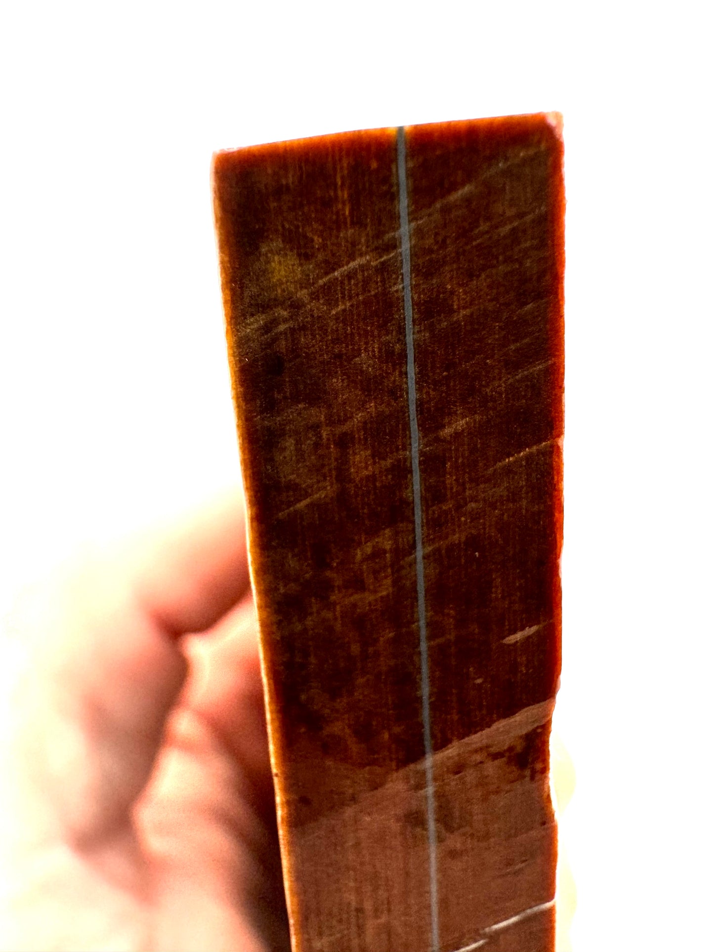 Vintage Brown Paper (1 Gray Line) 5” x 3” x 3/8”