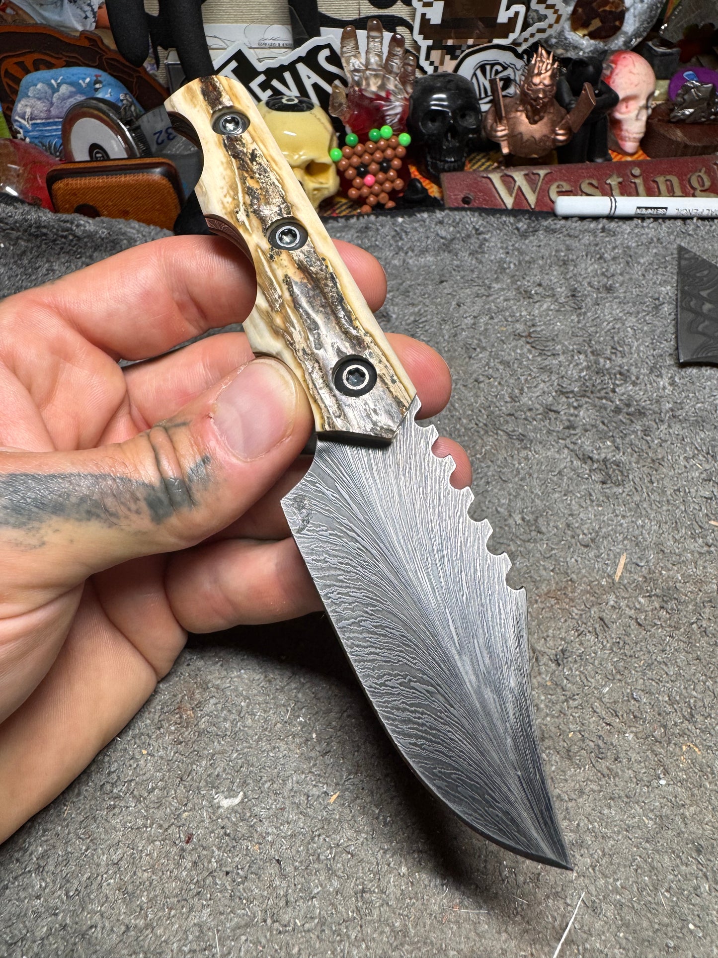 Deville Shadow Feather/Woolly Mammoth HawkEye Bowie
