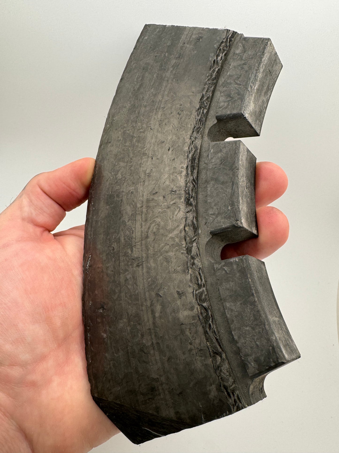 CMC Carbon Matrix Composite Block With Tantalum 6 1/4” x 2 1/2” x .76”