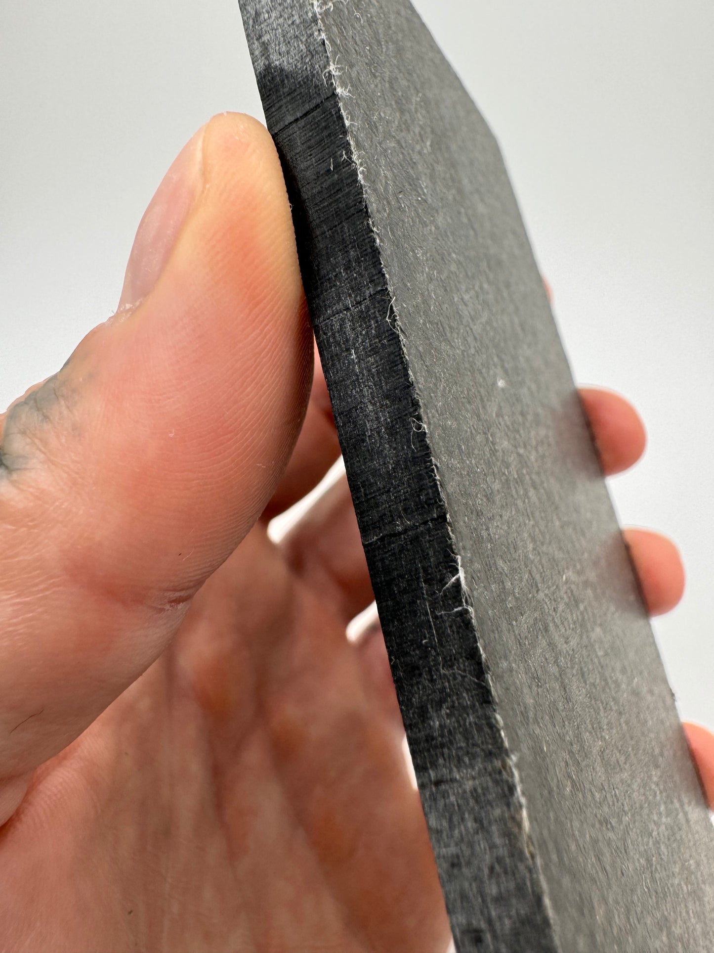 Vintage Westinghouse Special Black Glass Block 5" x 2 1/8" x .47"