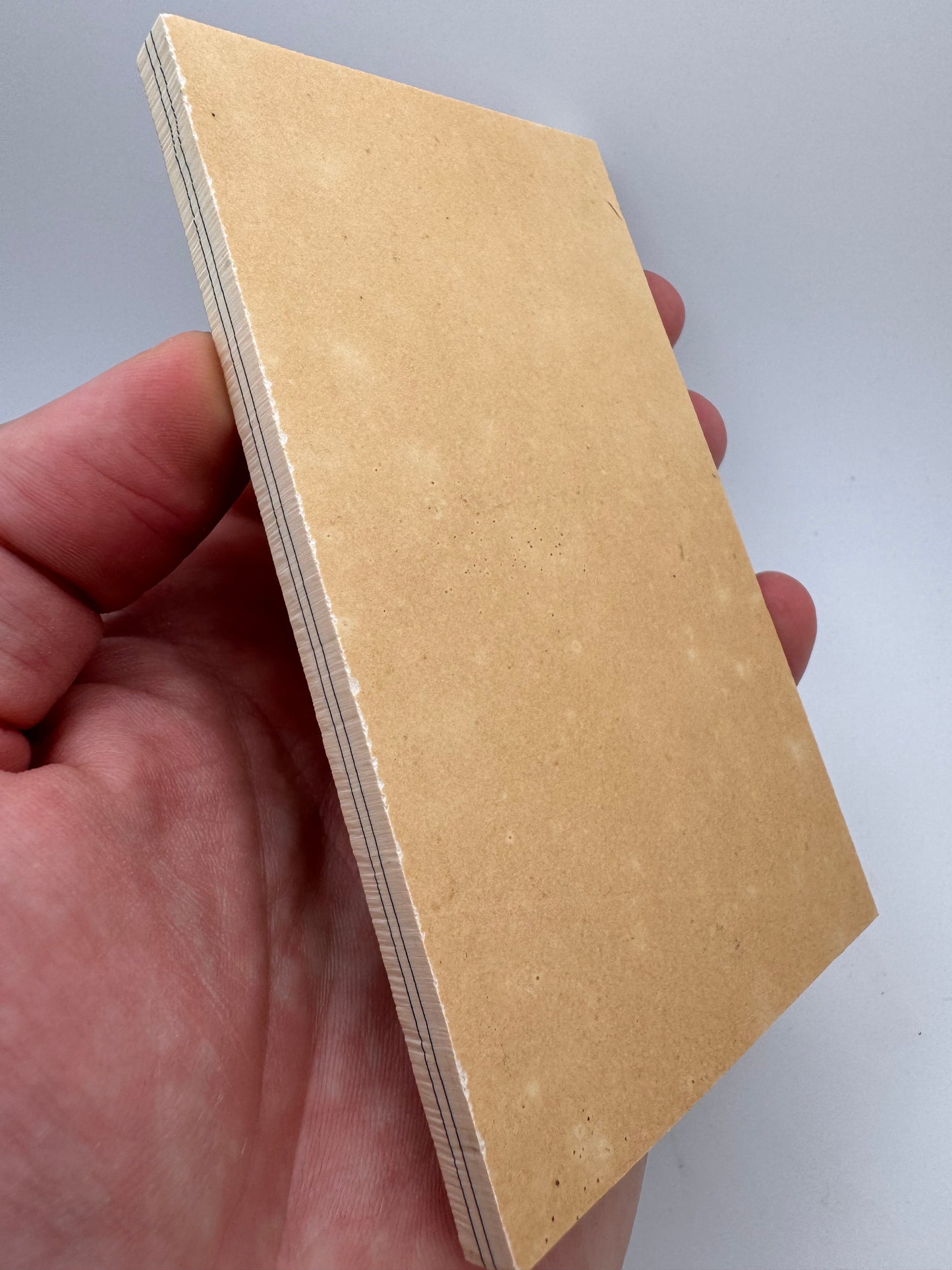 Westinghouse Late-Era Ivory Paper (Thin Black Lines) 5" x 3" x .3"