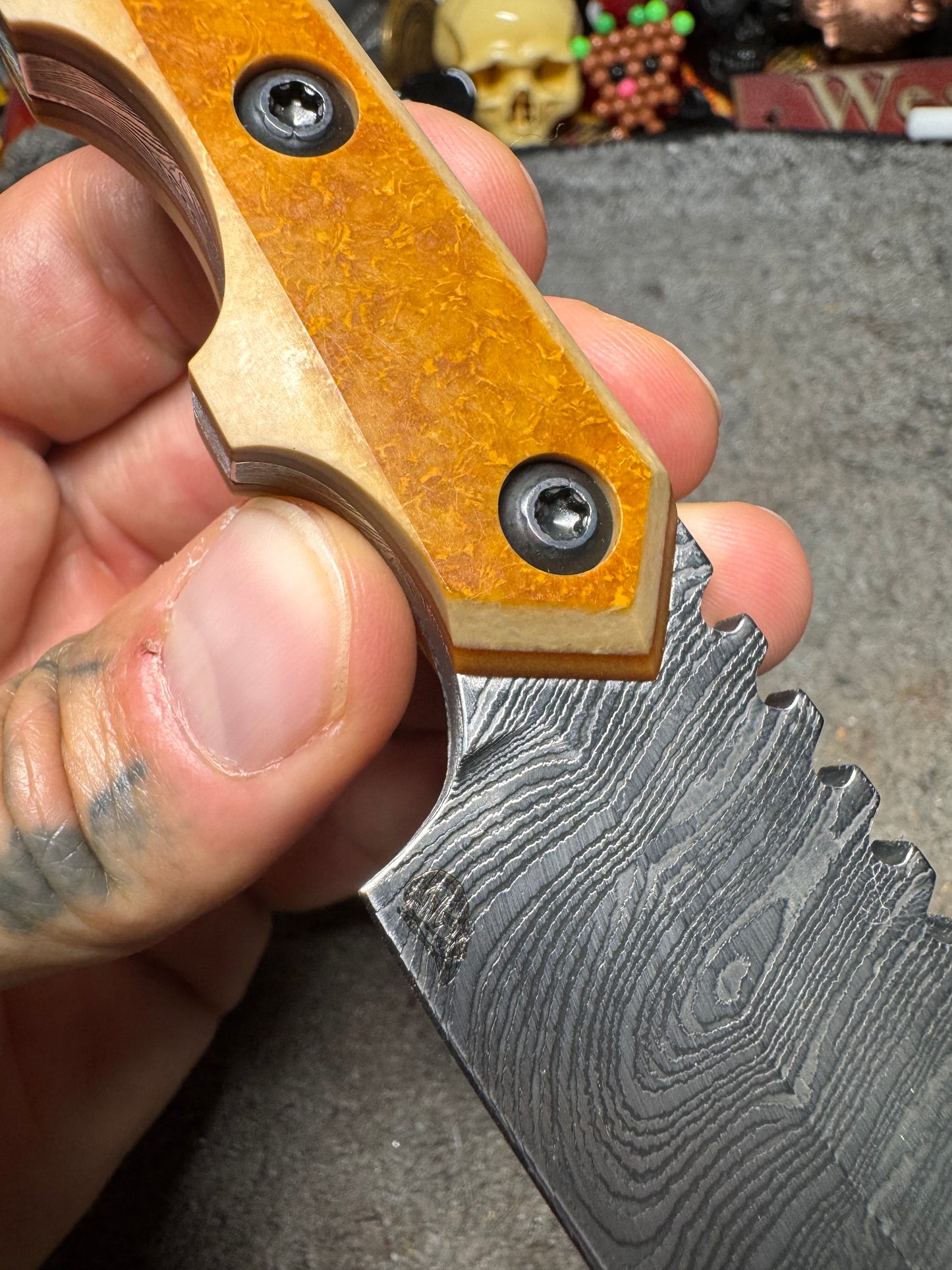 Baker Twist/Vintage 2-Tone Bakelite HawkEye Bowie