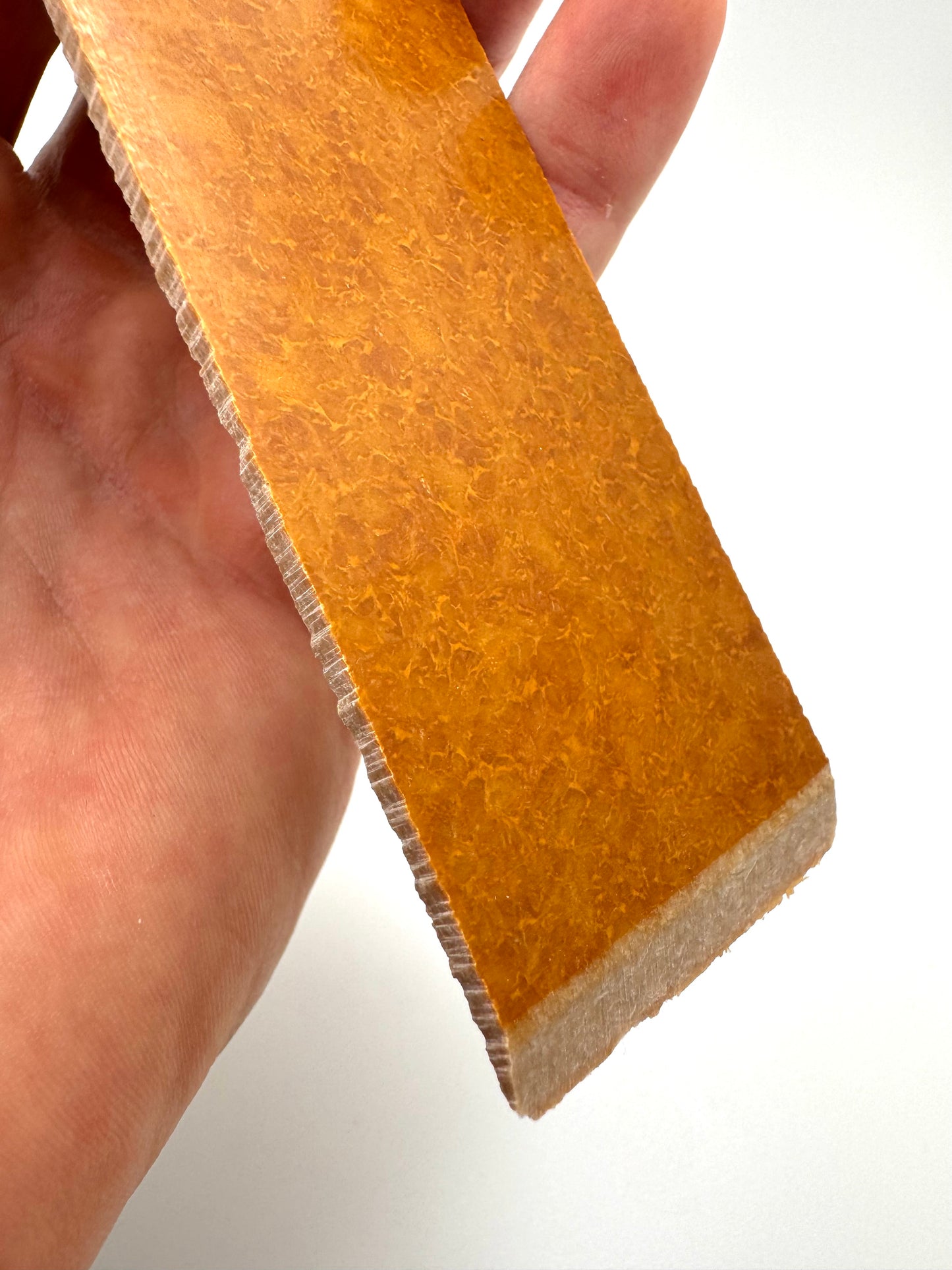 Antique Mottled Ivory Bakelite 5" x 3" x .114"