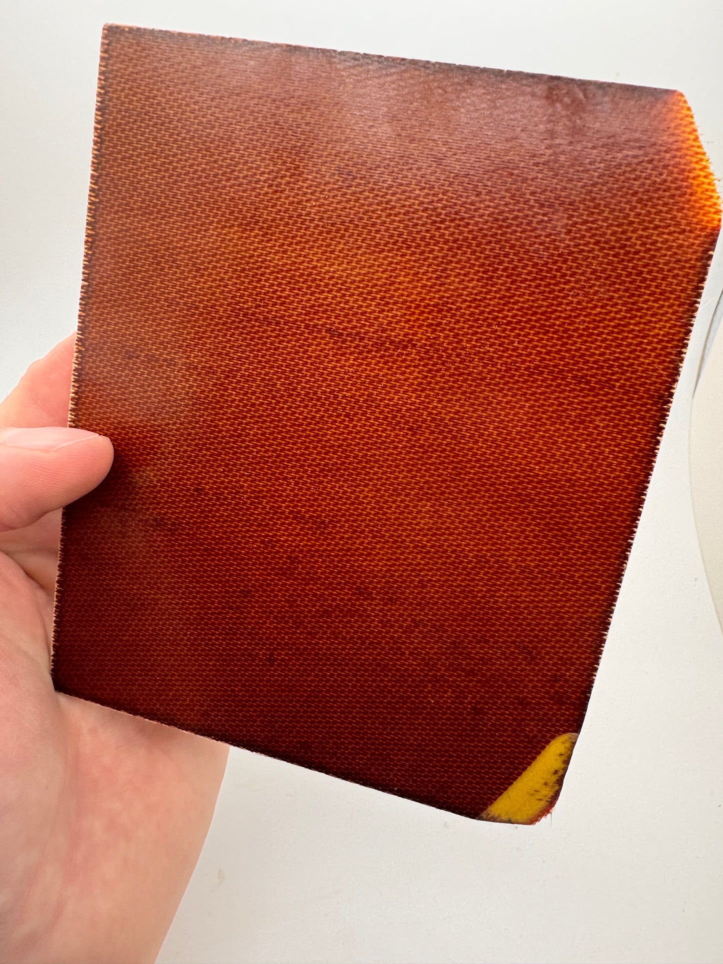 Vintage Butterscotch G3 Fiberglass Micarta 11 3/4” x 1 3/4” x .11”