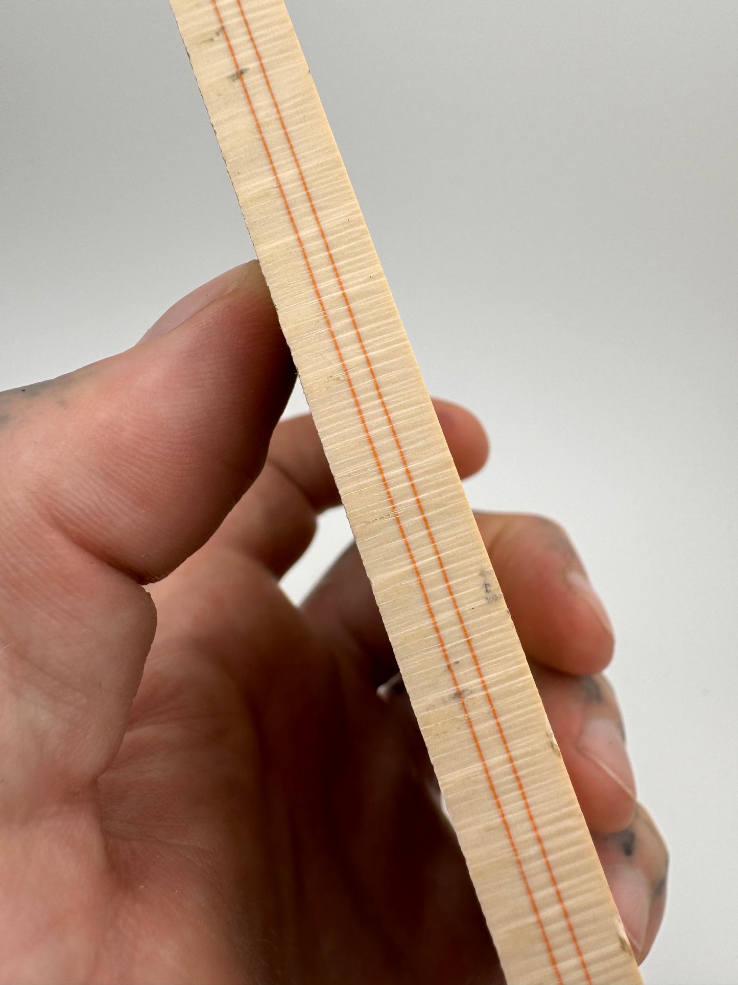 Westinghouse Late-Era Ivory Paper (Orange Lines) 5" x 3" x .33"