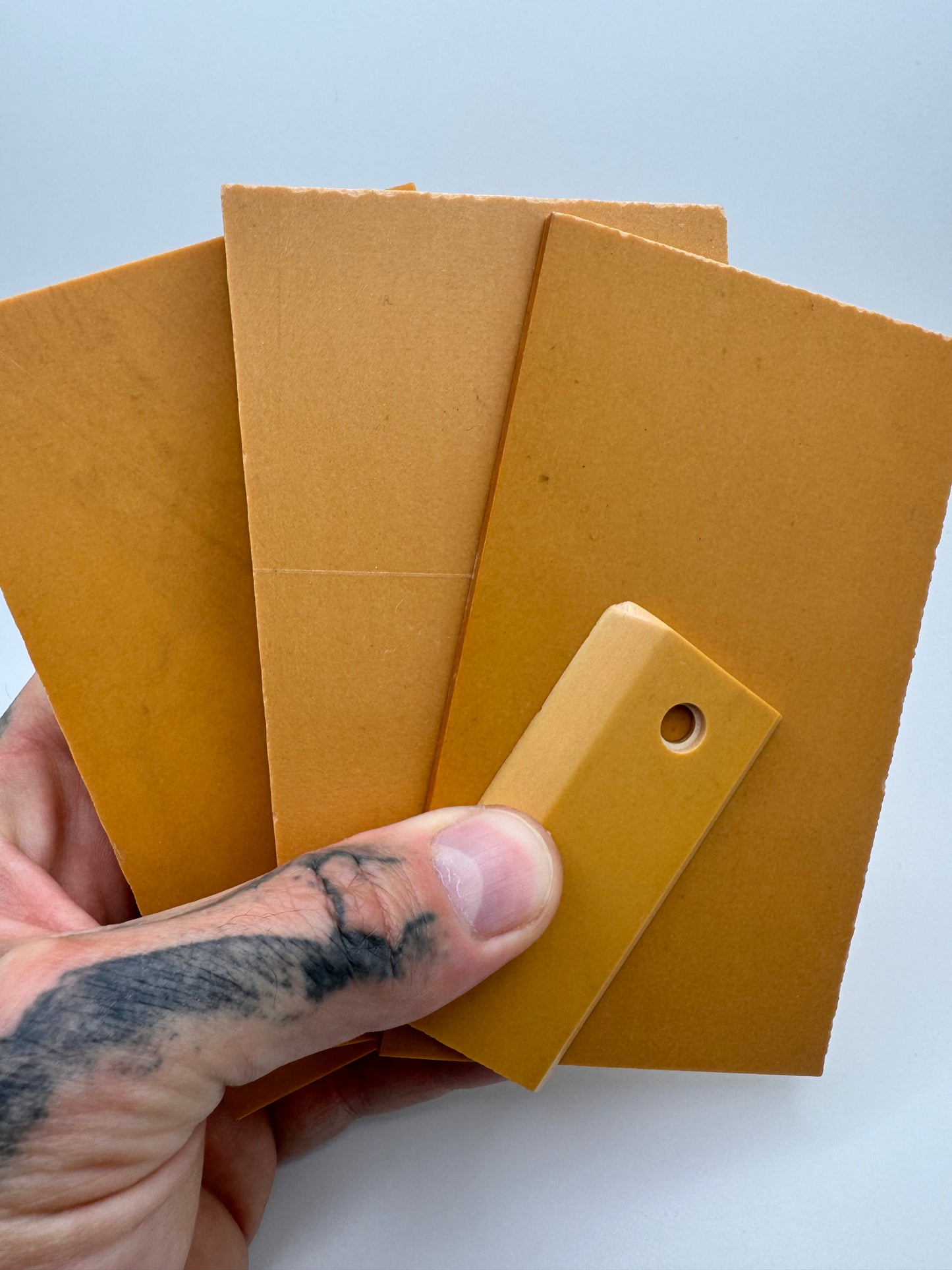 Vintage 1980s General Electric Paper 5" x 3" x 1/8", 5" x 3" x 3/8", and 5" x 3" x 3/4"