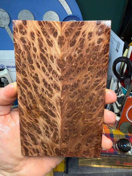 OG Redwood Burl Scales RWB3 5 5/8”x1 3/4”x.36”