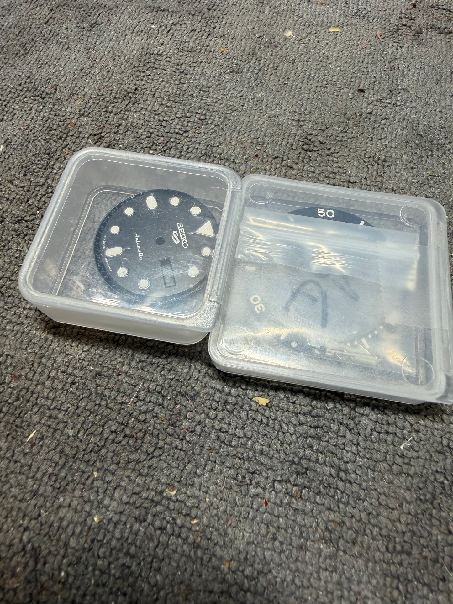 Used Custom Modded Seiko 5 With Westinghouse Ivorite Bezel And Buckle