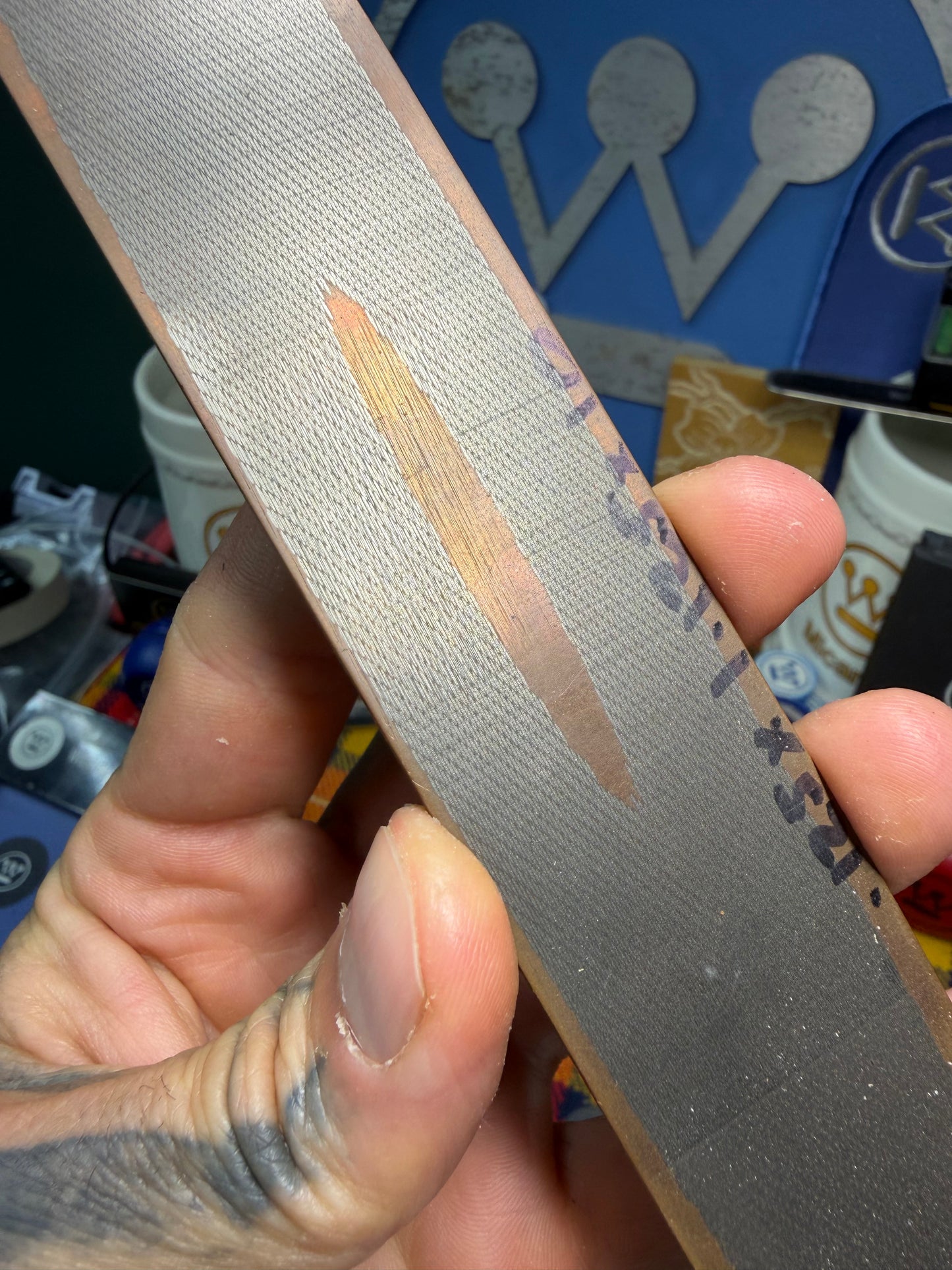 Vintage Super Collider Superconductor Strip 11 1/2”x1.125-1.29”x.113”