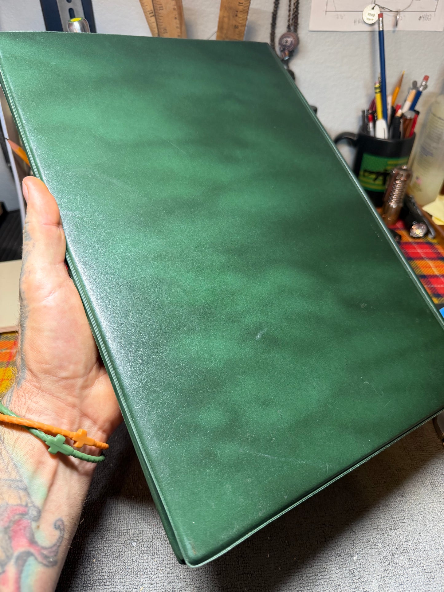 Vintage Rolex Document Case 14 3/4” x 10 5/8” x 2 3/4”