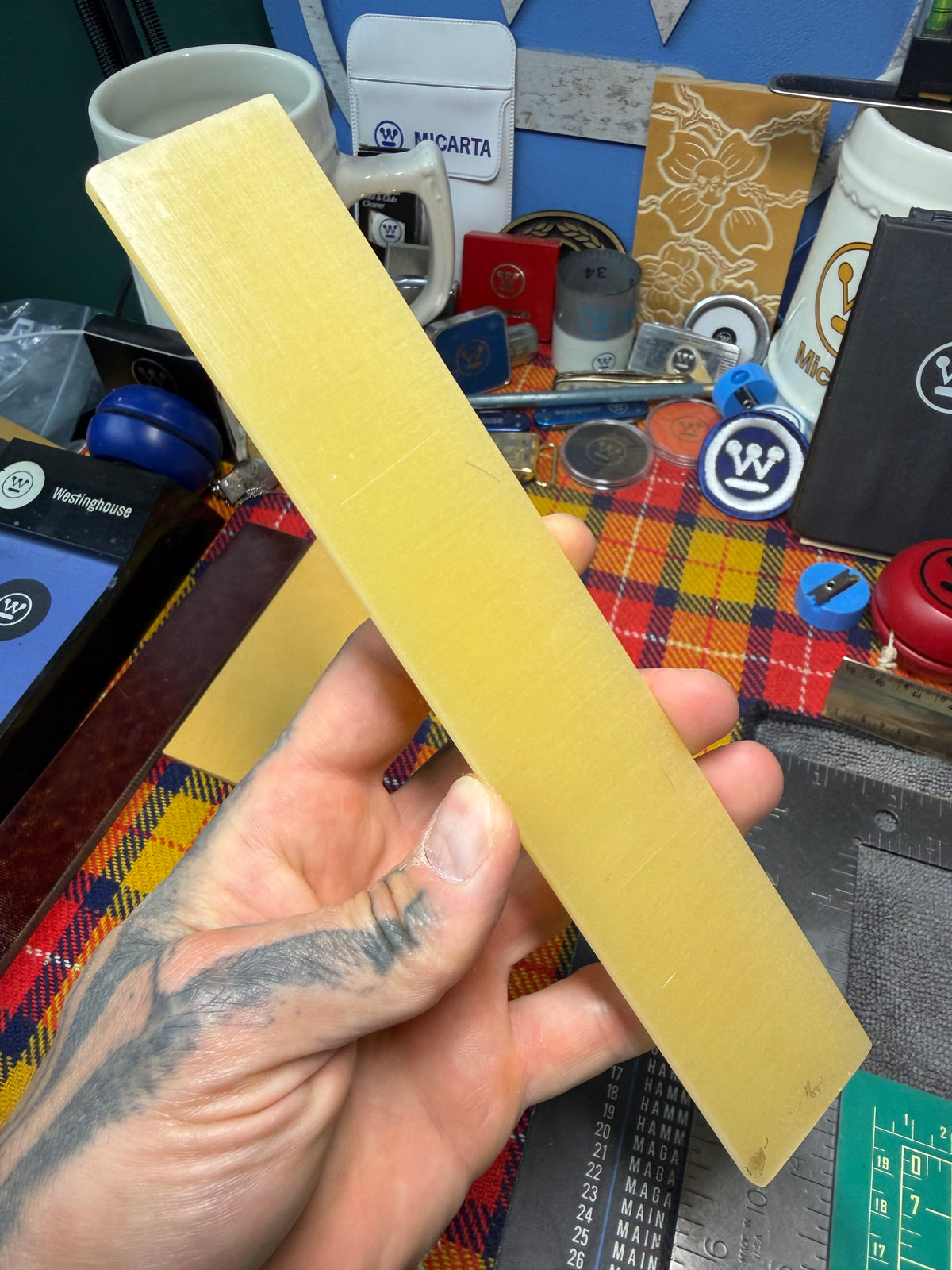 1980s Westinghouse “Lemon Drop” G10 8 5/8”x1 1/2”x.2”