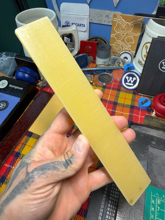 1980s Westinghouse “Lemon Drop” G10 8 5/8”x1 1/2”x.2”
