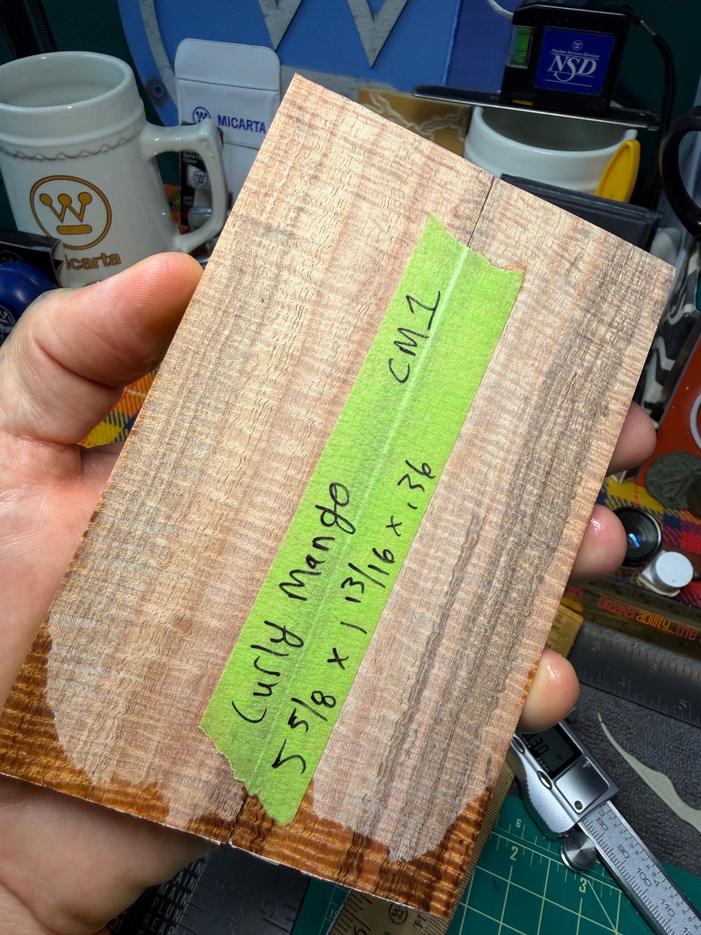 Curly Mango Scales CM1 5 5/8”x1 13/16”x.36