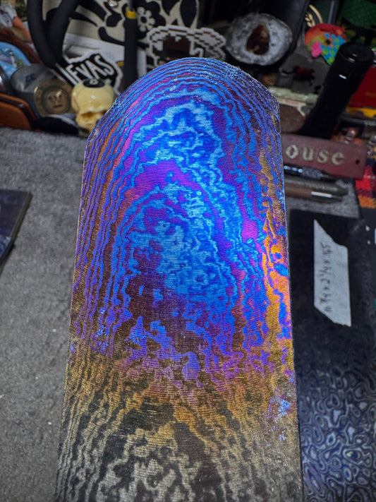Random DamTanium (Vegas Forge Titanium Damascus) 11” x 1 7/8” x .19”