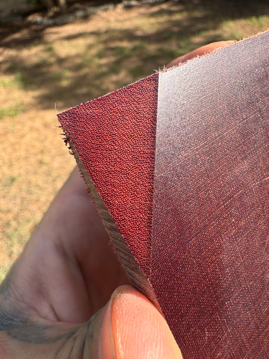 Vintage Westinghouse Red Linen 5”x2 15/16”x3/8”