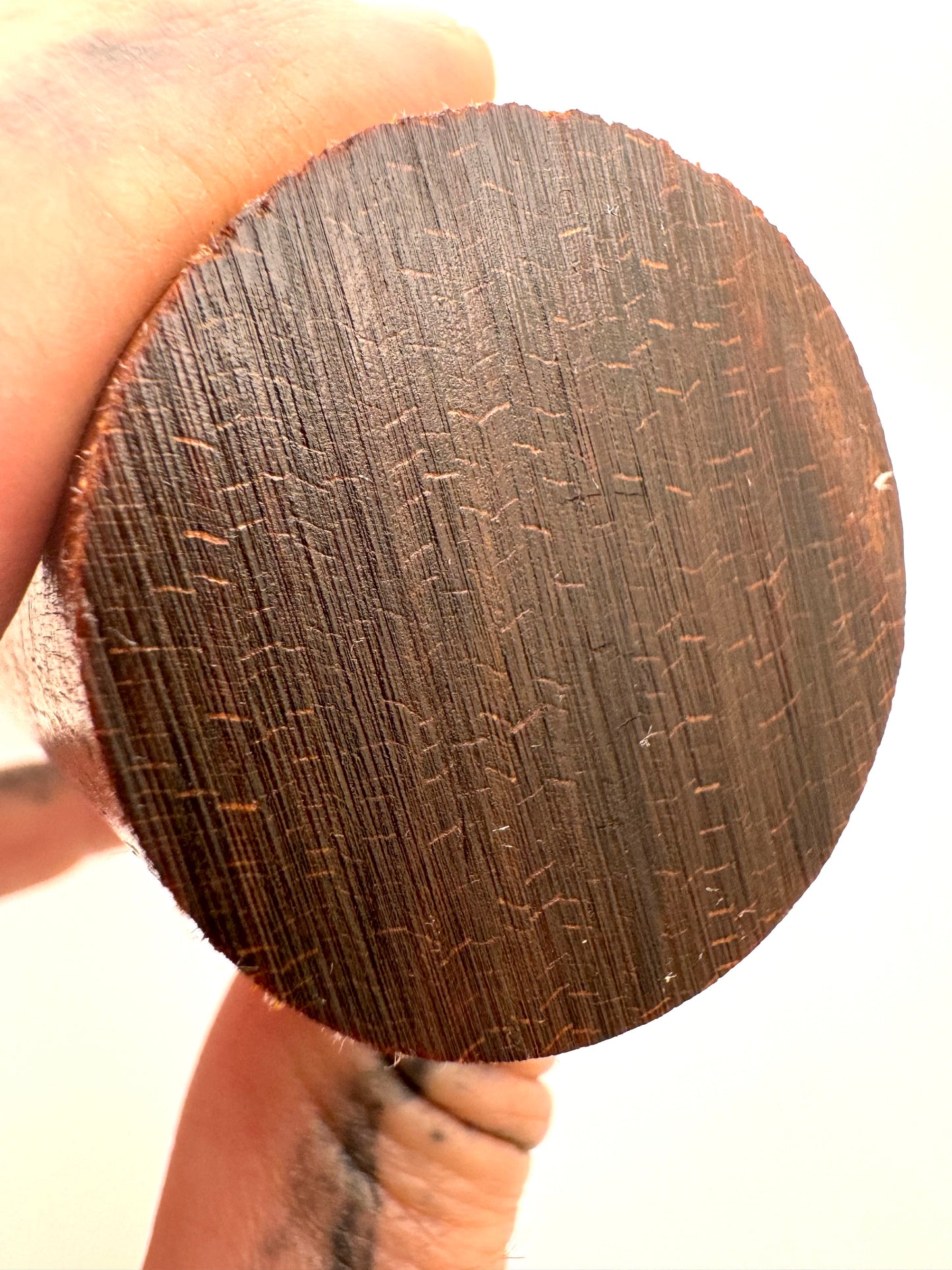 Vintage Westinghouse Phenolic Wood Micarta Rods 9” x 1 1/2”