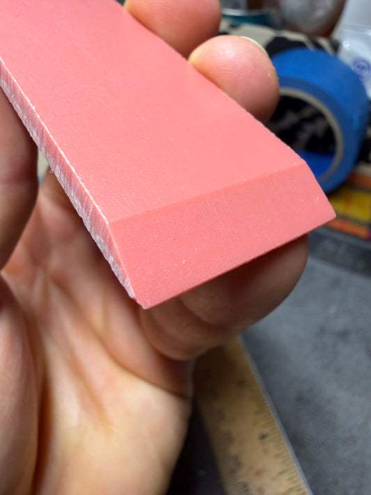 Antique Pink Philite Scales 5" x 1 1/2" x .16”
