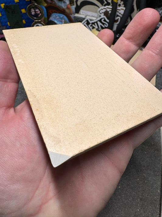 Vintage Westinghouse Late-Era Ivory Paper 4 31/32” x 3” x .134”