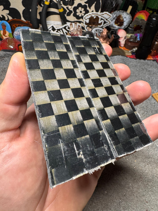SpaceX Falcon 9 Carbon Fiber Scales 4”x1 1/4”x.146