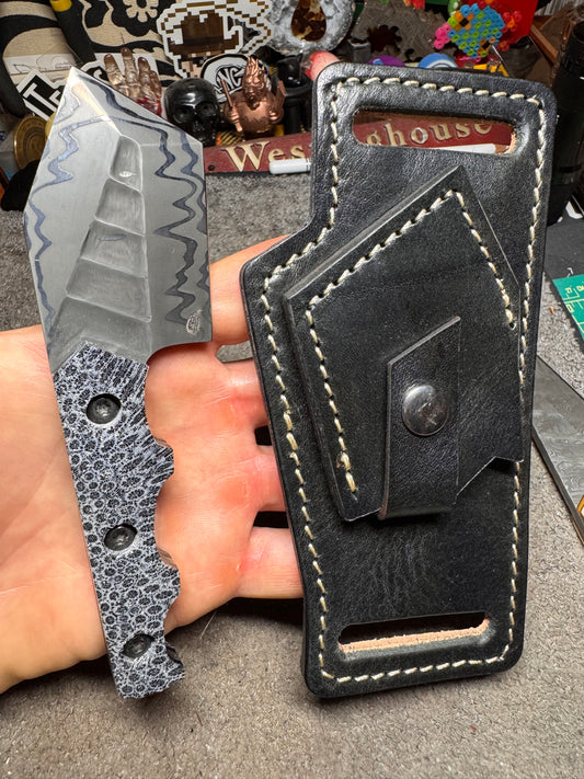 THF KuMai/Fossil Brain Coral HawkBill Tanto