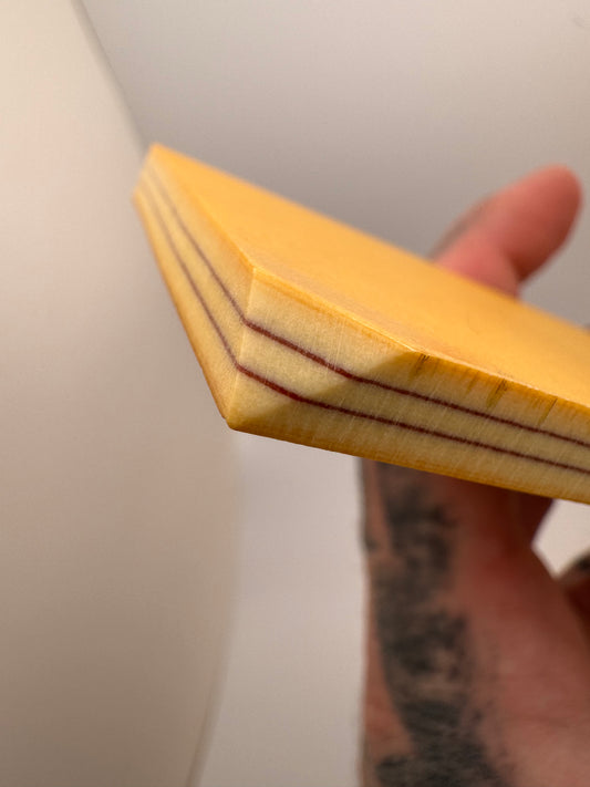 Vintage Westinghouse Chocolate-Lined Antique Ivory 5” x 2 15/16” x 1/4”