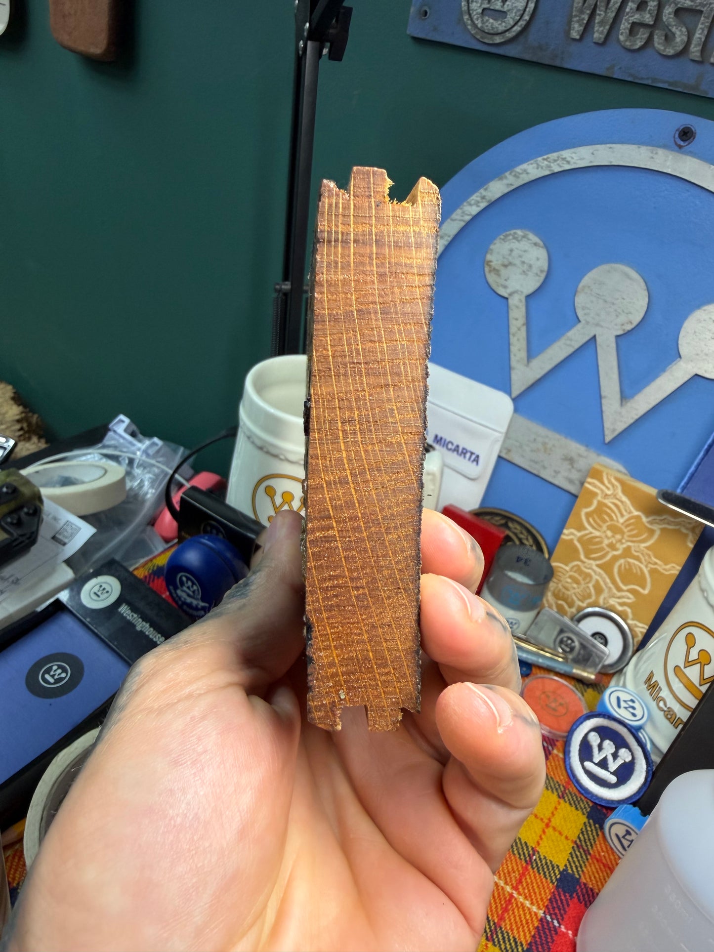 Stabilized Pappy Van Winkle 23 Year Barrel 6 1/2" x 4" x .85"