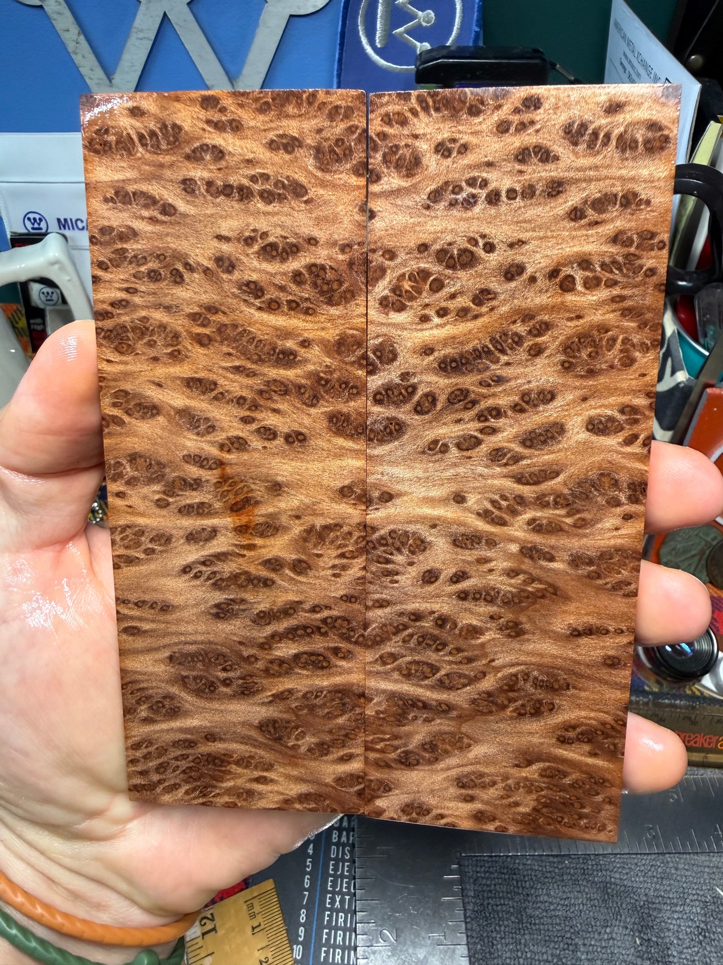 OG Redwood Burl Scales RWB2 5 3/4”x2”x.35”