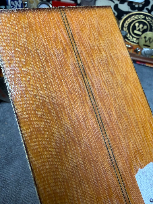 Westinghouse Cross-Cut Double-Lined Butterscotch Linen 10” x 3 1/8” x .2”