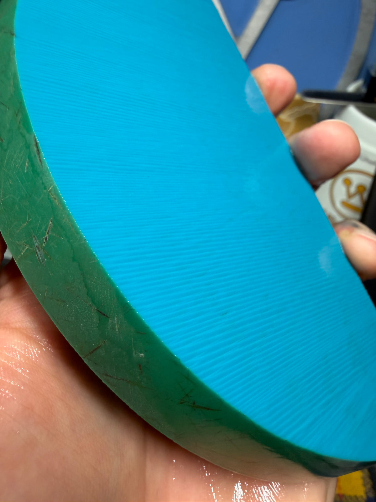 Antique Turquoise Bakelite Block (Different Sizes)